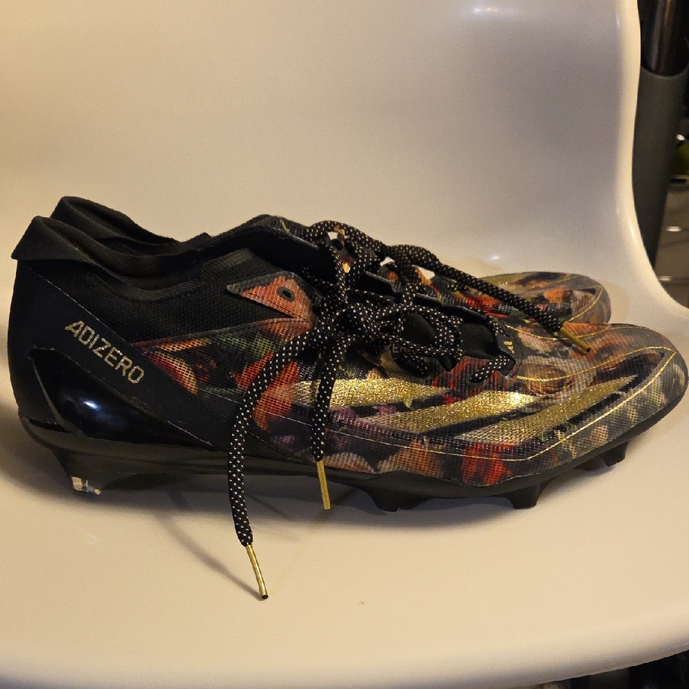 adidas Black Multi-Color Women's Athletic Cleats
